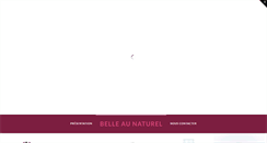 Desktop Screenshot of institut-belleaunaturel.com